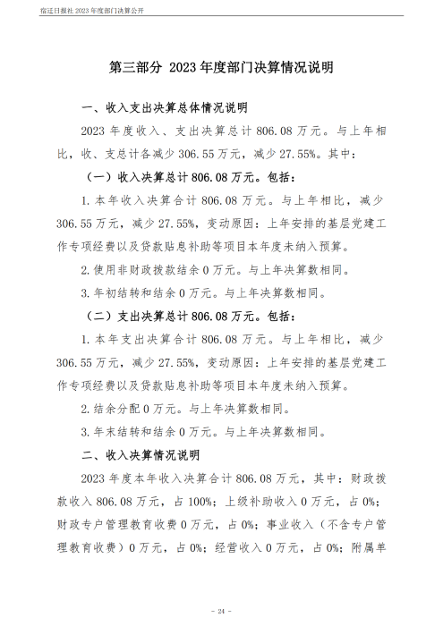 宿迁日报社2023年度部门决算公开_24