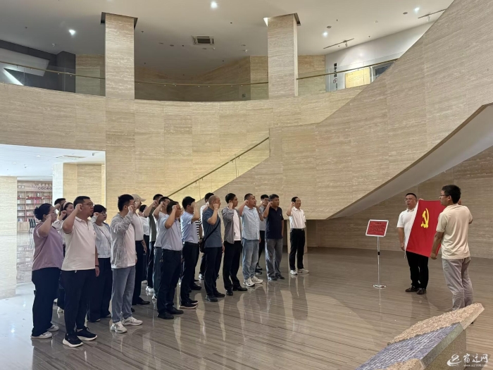 皂河船闸党支部活动2