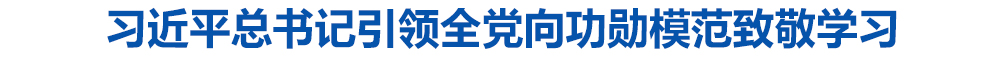 习近平总书记引领全党向功勋模范致敬学习