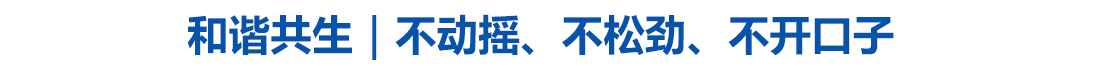 和谐共生｜不动摇、不松劲、不开口子