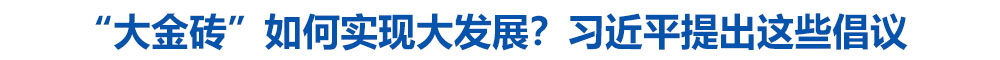时政新闻眼丨“大金砖”如何实现大发展?习近平提出这些倡议